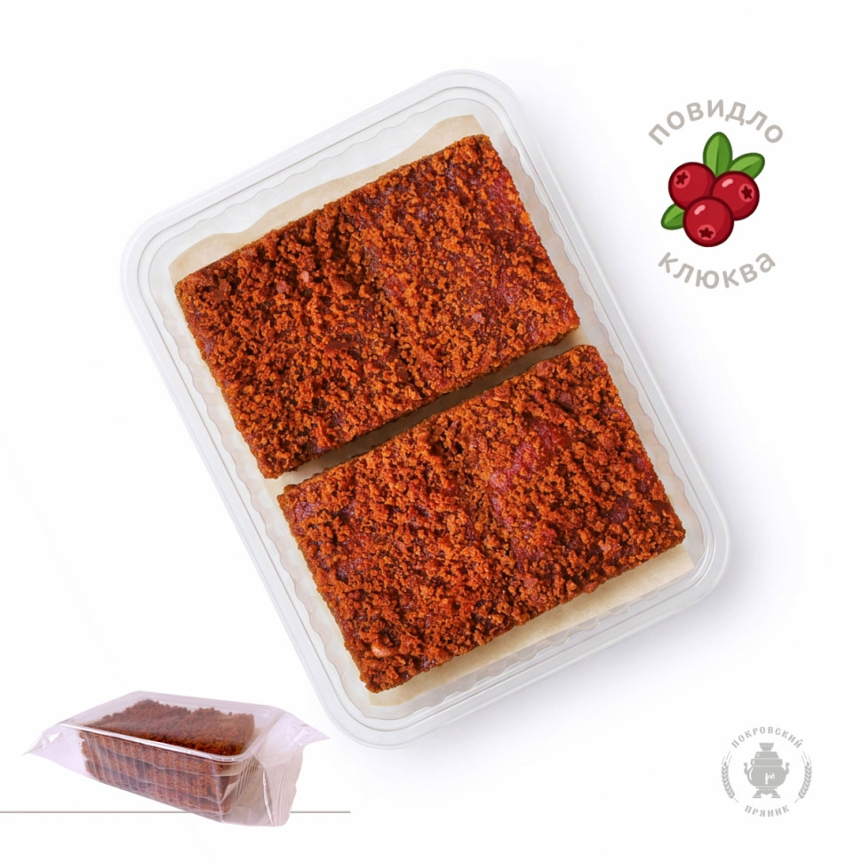  Пряник 400г с фруктовой начинкой Клюква  в Канске