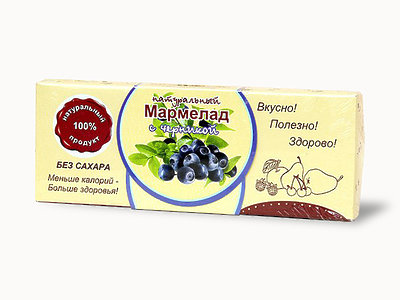  Мармелад натуральный "Черника" 140г в Канске
