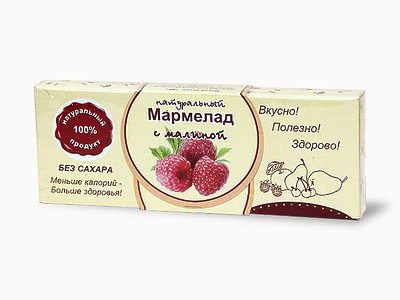№2 Мармелад натуральный "Малина" 140г в Канске