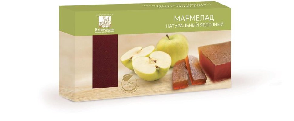  Мармелад пластовый 210г яблочный  в Канске