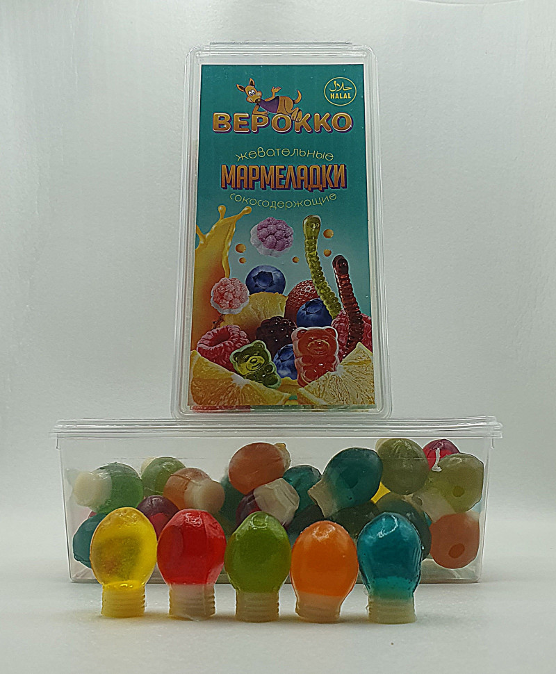  Жевательный мармелад Лампочки, 250г      в Канске